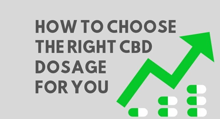 How To Choose The Right CBD Dosage For You